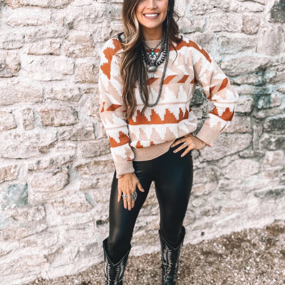 Geometric Sweater